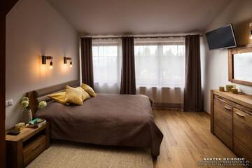 Фото номера Апартаменты с 1 спальней Отель Hotel Beskidzki Raj г. Стрышава 6