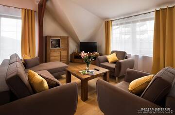 Фото номера Апартаменты с 1 спальней Отель Hotel Beskidzki Raj г. Стрышава 5