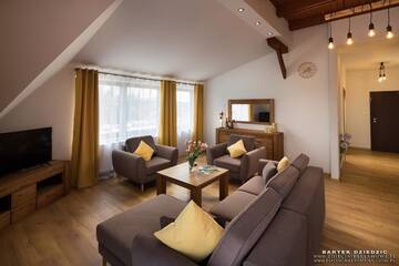 Фото номера Апартаменты с 1 спальней Отель Hotel Beskidzki Raj г. Стрышава 3